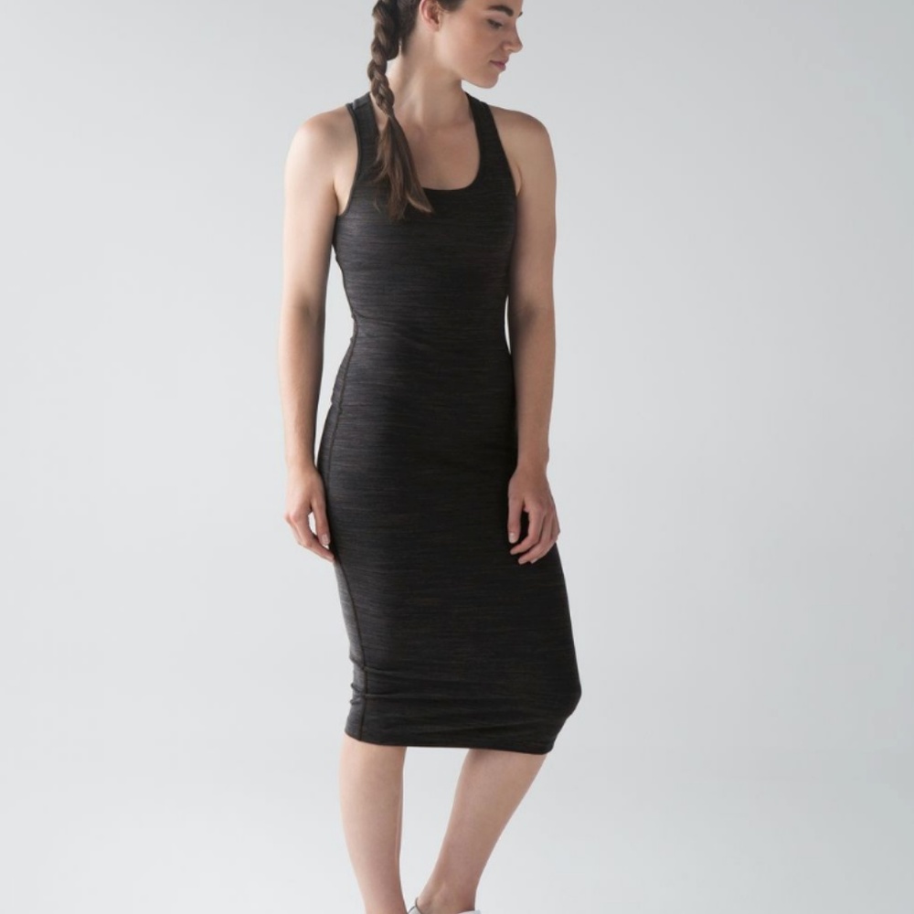 Lululemon Globetrotter Midi Tank Dress Space Dye 6 - Picture 5 of 9